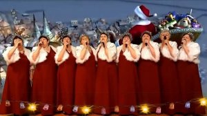 С Новым годом! Хор Русская песня. Хромакей.