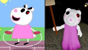 Roblox Piggy 2 New Custom Skins vs Peppa Pig Characters