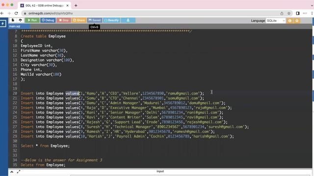 SQL - DBMS (With Practice Questions) | ONE CODE ONE DAY SERIES | EPISODE - 32