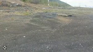 Огромный корабль на вершине Бурхалинского первала. Колымская трасса