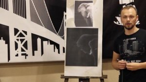 Мастер класс по аэрографии, студия аэрографии Art inc Художник Дмитрий Осокин,
