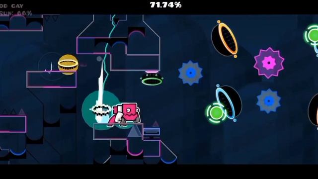[MOBILE 60HZ] Insane demon "Gumshot" by qMystic 100% | Geometry Dash смотреть онлайн