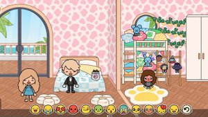 Toca Boca нелюбимая дочь 1 часть