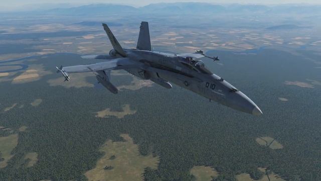 DCS World 2.5 | F/A-18C | Применение AGM-62 Walleye смотреть онлайн