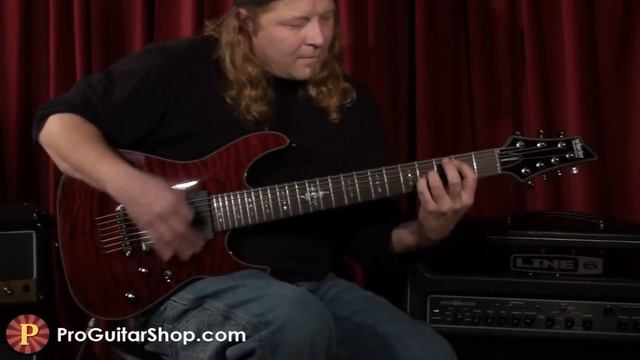 Schecter Damien Elite 7 CRED смотреть онлайн