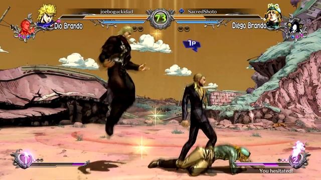 Doing DINOSAUR Combos As DIEGO BRANDO In JoJo All Star Battle R смотреть онлайн