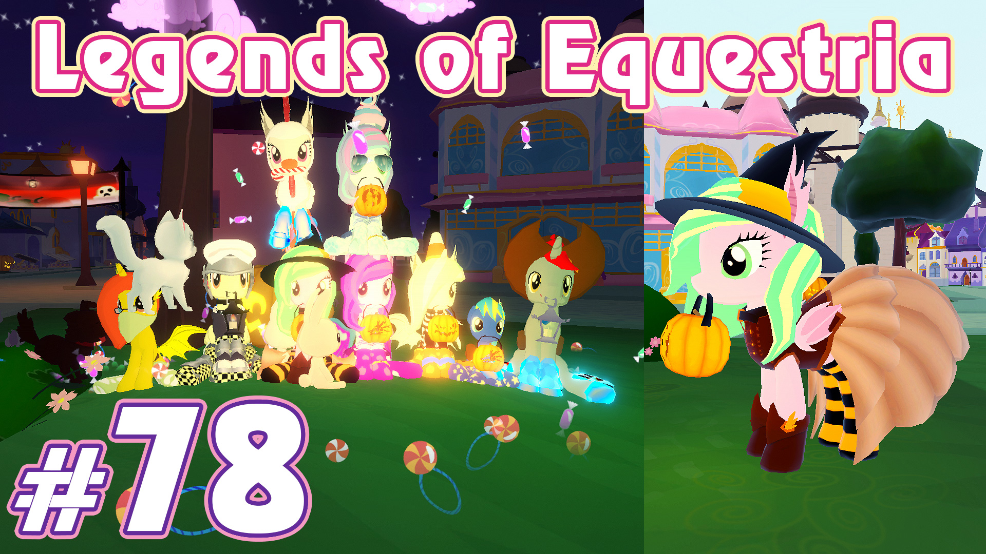 Хэллоуин 2022, новые костюмы - Legends of Equestria - #78 смотреть онлайн