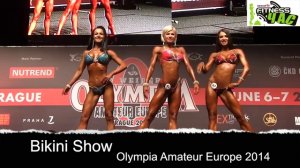 Olympia Amateur Europe 2014. Bikini Show