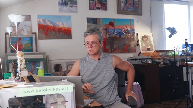 1180 ЛОЖЬ В КАРТИНЕ _ рисование. Короленков смотреть онлайн