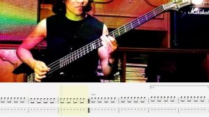 Maniac - Michael Sembello | Bass cover + PARTITURA (tabs)