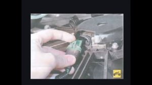 Снятие радиатора Дача логан Dacia Reno Logan без кандера