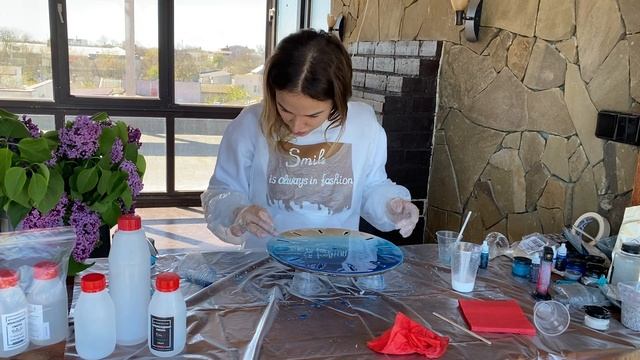 Часы из эпоксидной смолы. Море эпоксидной смолой. Ошибки новичков смотреть онлайн