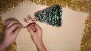 Новогодний колпак Ёлочка со звездой своими руками поделка в детский сад на новый год