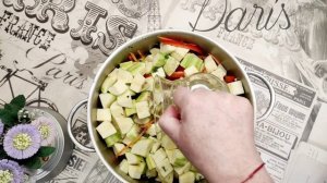 Кабачки на зиму. Вкусно. Просто. Подходит при диабете и ПП. Рецепт дан на 3 банки объемом 500мл.
