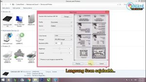 CARA SCANNING DENGAN SCANNER CANON TIPE CANOSCAN LIDE 100