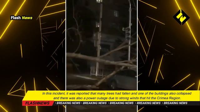 Terrioble! Footage Hurricane hits Eastern Europe’s Crimea region