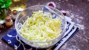 Салат из свеклы с кабачками