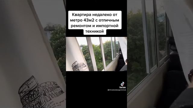 Недвижимость. Минск. Видеообзор квартиры 43м2 с отличным ремонтом