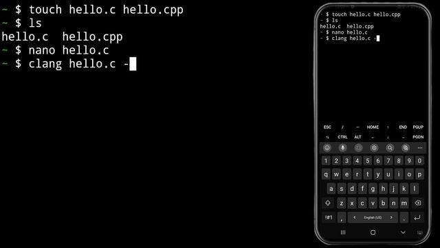 Run C & C++ Programs in Termux Using Clang | Advanced Coding