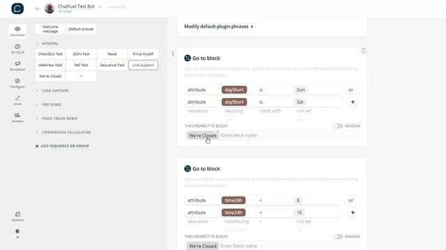 How to Control Office Hours in ChatFuel смотреть онлайн