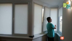 Рулонные шторы Mini Besta на балкон с тканью Невада от Decor City г. Тирасполь