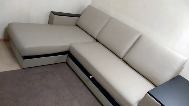 Перетяжка углового дивана Атланта М + кресло Атланта.