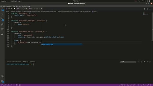 Kubernetes tutorial for beginners - AWS RDS, Terraform, GitHub CLI