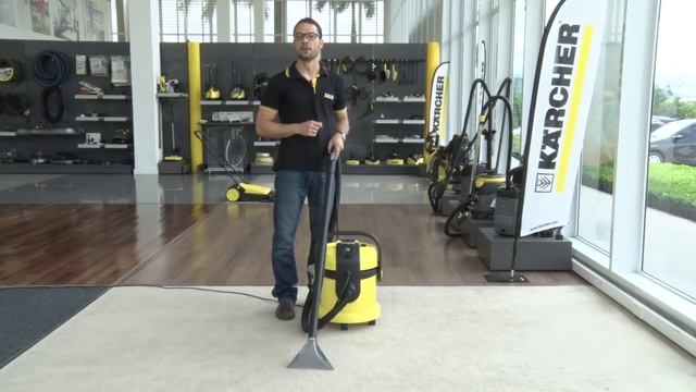 Karcher SE 4001 Carpet Cleaner / Spray Extractor Cleaner (Portuguese Language) смотреть онлайн