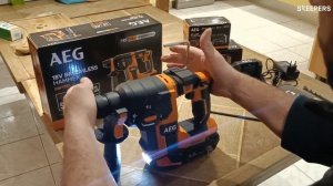 Marteau perforateur SDS+ Brushless 18V BBH 18BL AEG - L’avis de Tony