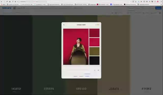 Сделать палитру из фотографии онлайн