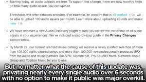 The Roblox Audio Privacy Update - 1 Year Later