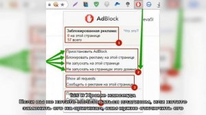 Как отключить Adblock