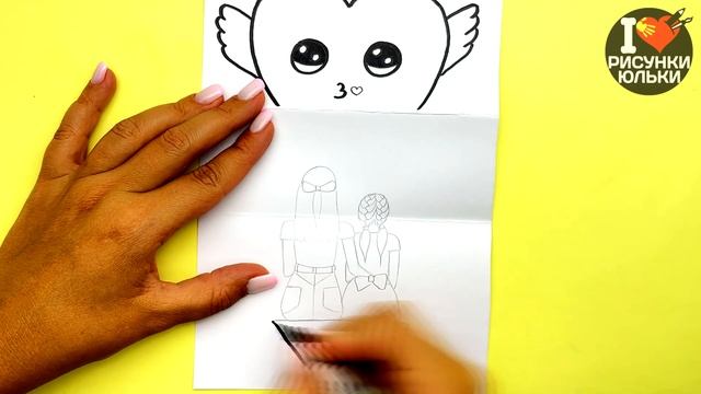 Открытка для Мамы на любой праздник | Рисунки Юльки diy открытка Маме