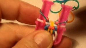 Браслет ВЗАИМНОСТЬ из резинок Как плести браслет из резинок на рогатке Браслет 2015 года