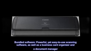 Canon ImageFORMULA P-215II Mobile Document Scanner