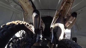 Перевозка Кроссового Мотоцикла : на примере фургона Лада ЛАРГУС .