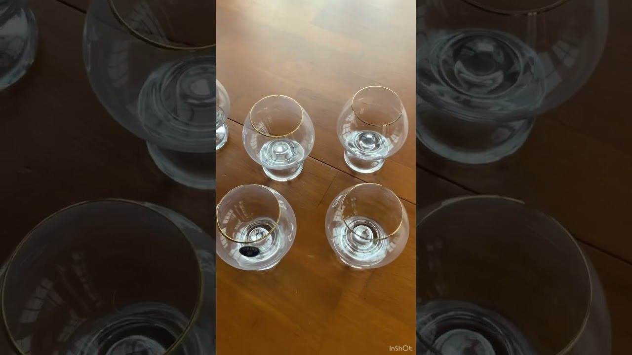 Набор бокалов для бренди, коньяка Джина (Gina) Bohemia Чехия