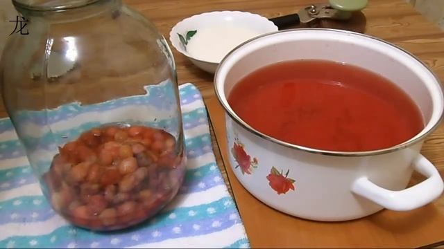 Компот из клубники консервированный
