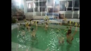 АКВААЭРОБИКА В КУДРЯШАХ санаторий "ПАРУС"