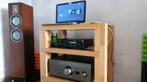 Denon PMA-A110 + Audiovector QR3 (video 16).