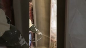 Нанесение огнезащиты на металлоконструкции безвоздушным покрасочным аппаратом