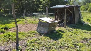 Электрозабор для охраны мелкого рогатого скота, с солнечной панелью и аккумулятором