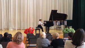 И.Беркович " Токкатина на тему чешской народной песни", Varvara Korotkova ДМШ №4, Ташкент 08.02.1