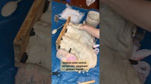 Туториал по снятию формы с пластилиновой модели. Часть 3 #tutorial #molding #silicone #horseanatomy