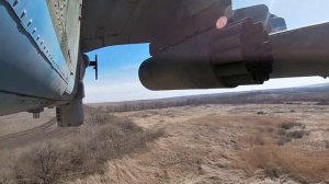 Вертолёт Ка-52 на Харьковском направлении