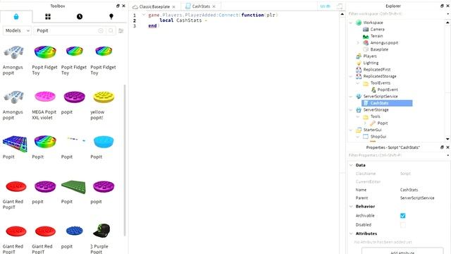 Как сделать Магазин и систему покупок в Roblox - Studio! смотреть онлайн