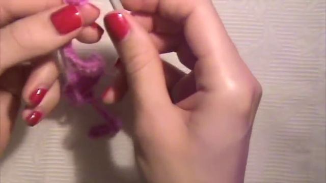 Вяжем шарфик для игрушки (собачка-6 часть). смотреть онлайн