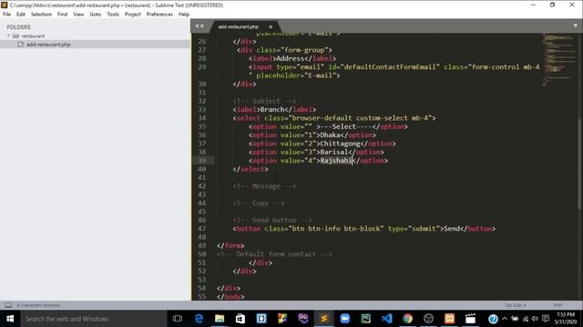 2.PHP MySQL Bangla || Insert Data||PHP project||MySQL PHP||Form Create for Insert Data || Part -2