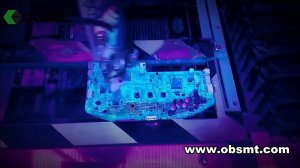 Автоматическая установка для селективного нанесения влагозащитного покрытия