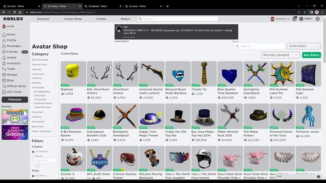 Roblox Bighead Went Limited... смотреть онлайн